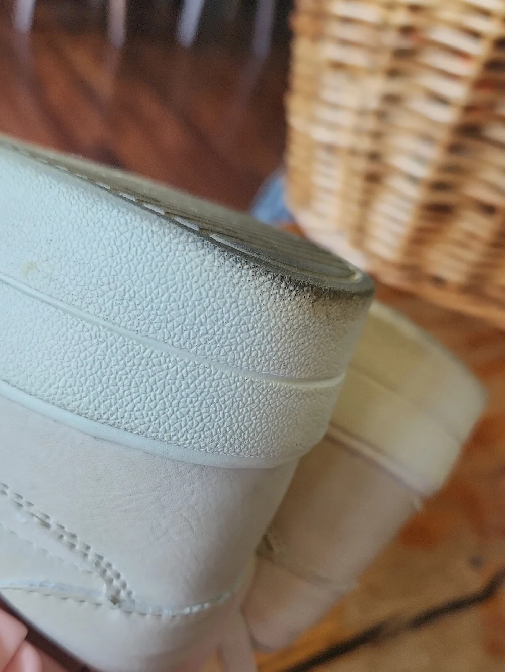 Ryka Viola Classic Lace Up Casual Sneakers Size 8.5 Cream